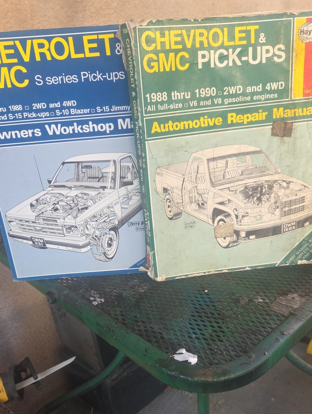 Haynes Chevrolet & GMC Pick-Ups Repair Manual - Green